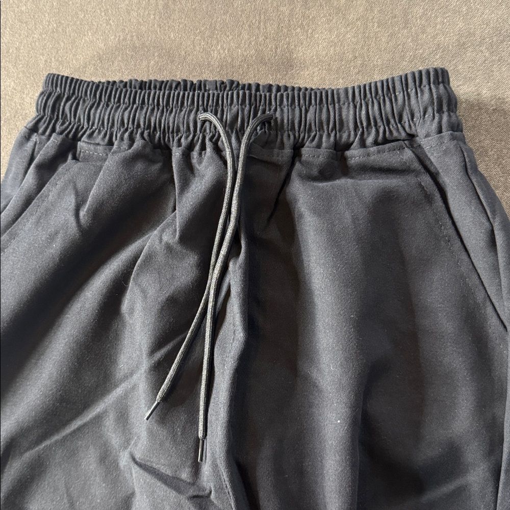 Teen Boys Black Streetwear Drawstring Cargo Utility Pants Size XS/XXS NWOT - Picture 7 of 12